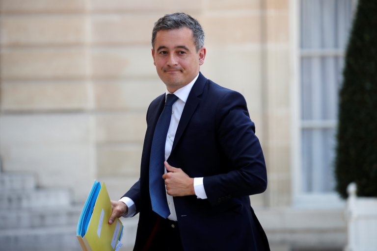 Le ministre français de l'intérieur en Algérie