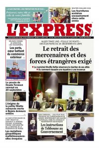 L'express quotidien du 31/08/2021