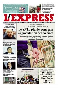 L'express quotidien du 12/09/2021