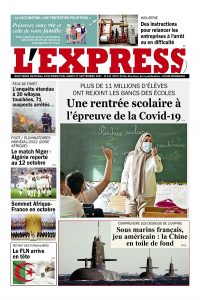 L'express quotidien du 21/09/2021