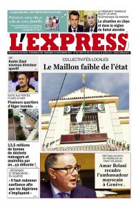 L'express quotidien du 21/09/2021