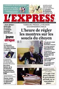 L'express quotidien du 23/09/2021