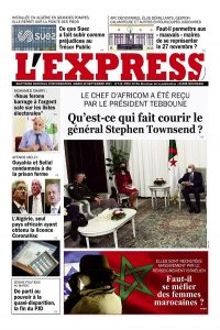 L'express quotidien du 28/09/2021