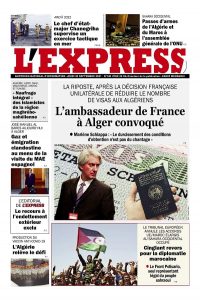 L'express quotidien du 30/09/2021