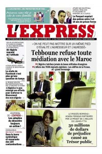 L'express quotidien du 12/10/2021