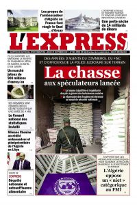 L'express quotidien du 21/10/2021