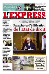 L'express quotidien du 25/10/2021