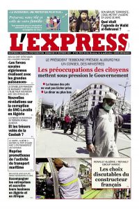 L'express quotidien du 31/10/2021