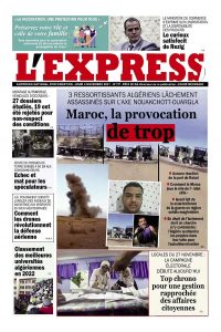 L'express quotidien du 04/11/2021