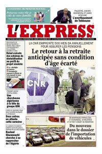 L'express quotidien du 09/11/2021