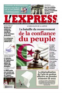 L'express quotidien du 16/11/2021