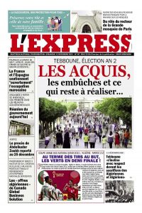 L'express quotidien du 12/12/2021