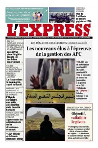 L'express quotidien du 23/12/2021