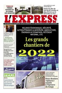 L'express quotidien du 02/01/2022