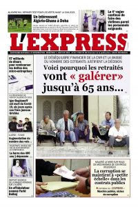 L'express quotidien du 05/01/2022