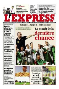 L'express quotidien du 20/01/2022