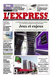 L'express quotidien du 02/03/2022