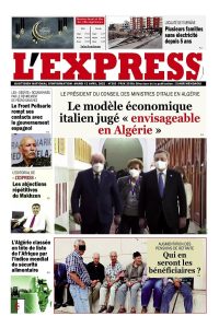 L'express quotidien du 12/04/2022