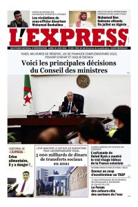 L'express quotidien du 20/06/2022