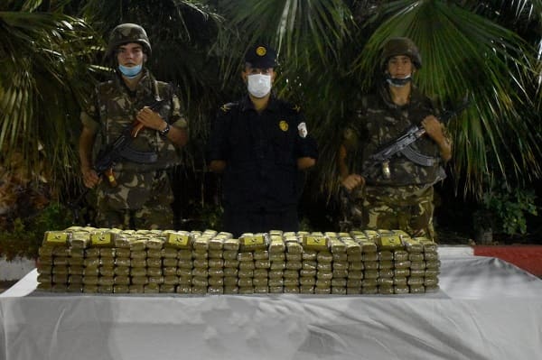 21 éléments de soutien aux groupes terroristes arrêtés, plus de 5 qx de drogues déjouées