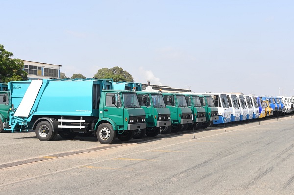 Industrie militaire: Livraison de 351 véhicules poids lourds et bus