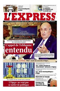 L'express quotidien du 04/08/2022