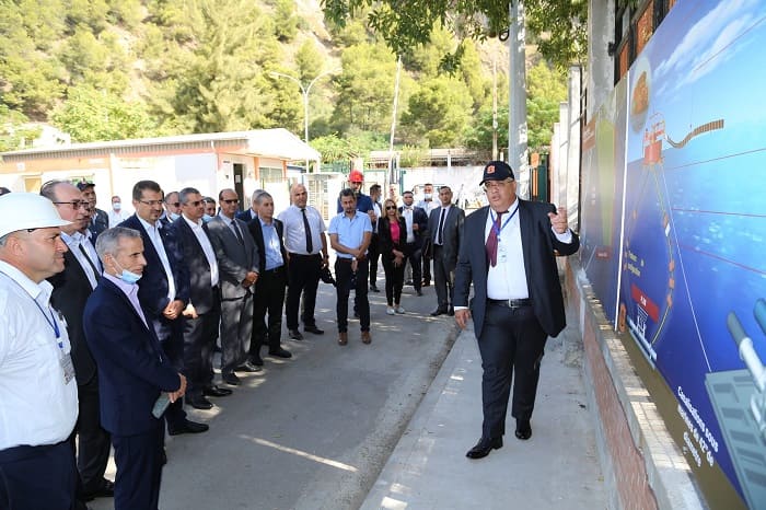 Le PDG de Sonatrach inspecte les installations du groupe à Bejaïa