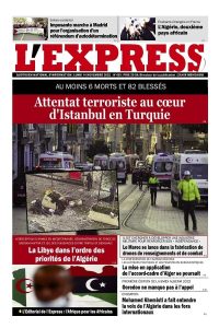 L'express quotidien du 14/11/2022