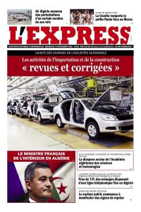 L'express quotidien du 18/12/2022