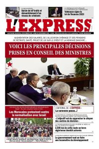 L'express quotidien du 26/12/2022