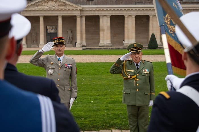 Le Général d'Armée Chanegriha en visite officielle en France