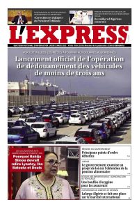 L'express quotidien du 02/03/2023