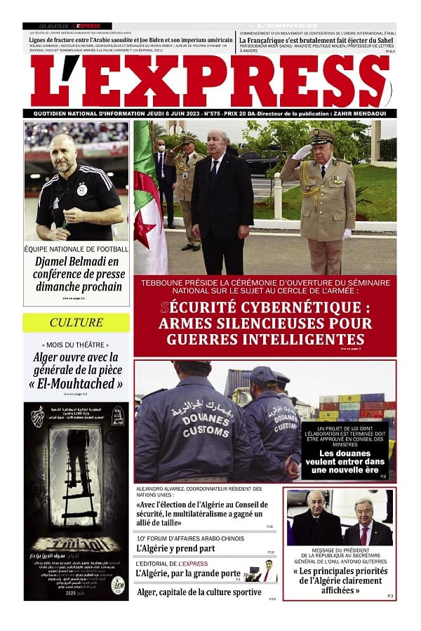 L'express quotidien du 08/06/2023