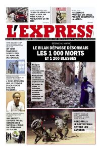 L'express quotidien du 10/09/2023