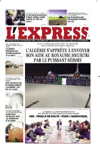 L'express quotidien du 12/09/2023