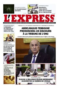 L'express quotidien du 19/09/2023