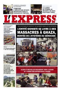 L'express quotidien du 08/10/2023