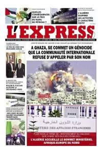 L'express quotidien du 15/10/2023