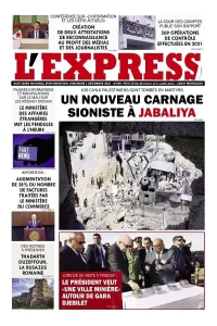 L'express quotidien du 03/12/2023