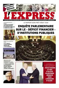 L'express quotidien du 19/12/2023