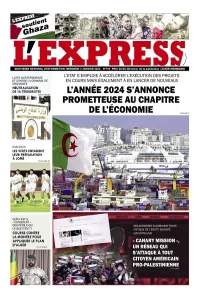 L'express quotidien du 03/01/2024