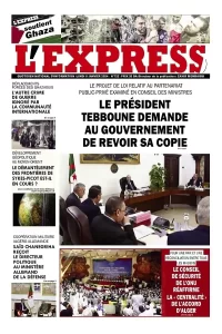 L'express quotidien du 08/01/2024