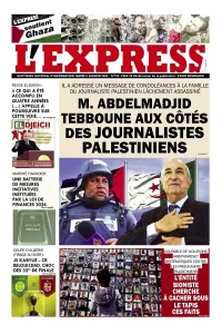 L'express quotidien du 09/01/2024