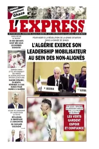 L'express quotidien du 21/01/2024