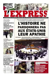 L'express quotidien du 20/04/2024