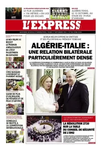 L'express quotidien du 17/09/2024
