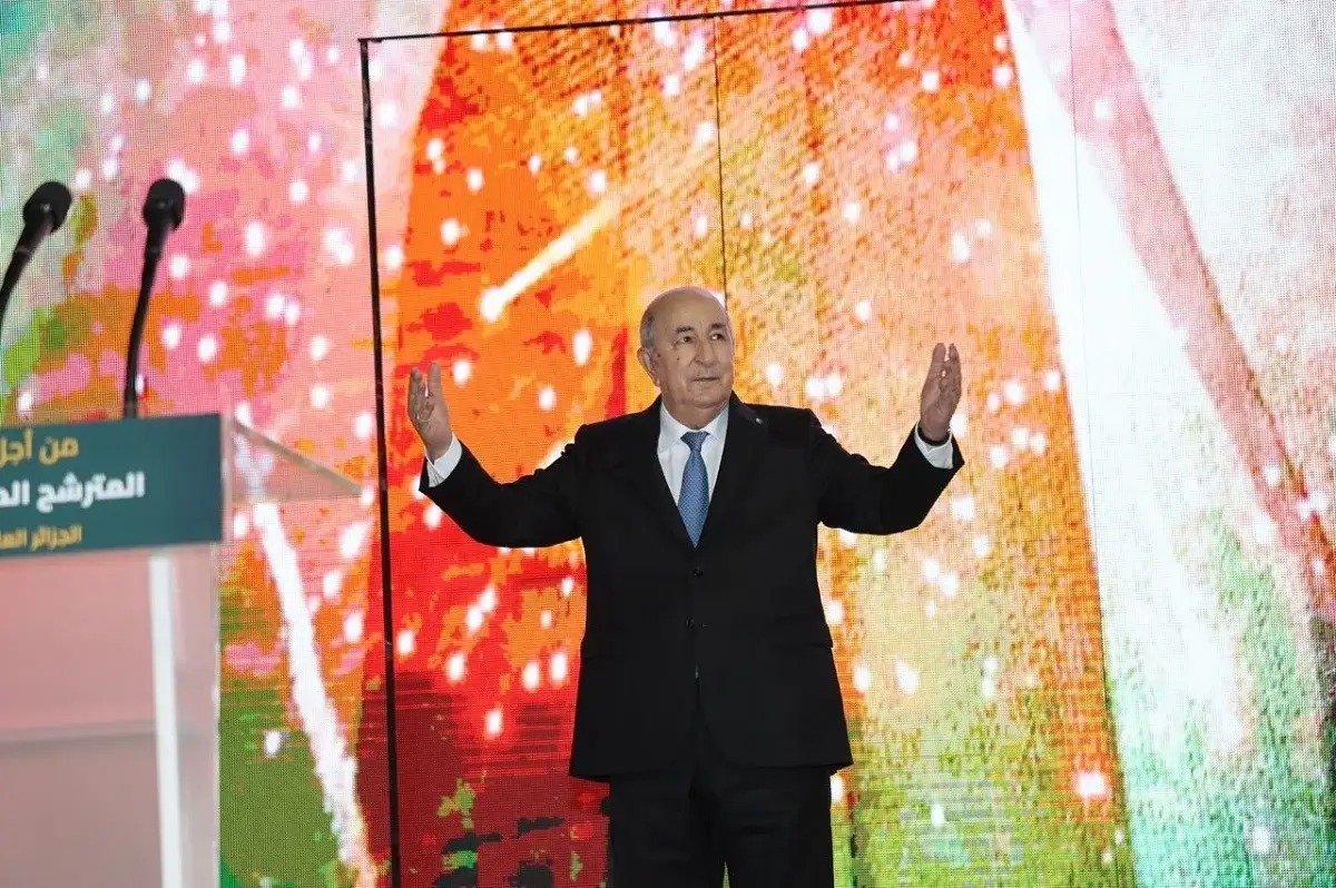 Abdelmadjid Tebboune a été largement réélu pour un second mandat