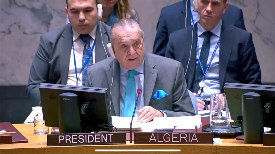 A l'ONU, L’Algérie alerte sur un «génocide sanitaire» à Ghaza