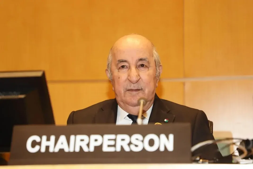 38ᵉ sommet de l’UA:  Le message du Président Abdelmadjid Tebboune