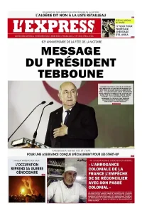 L'express quotidien du 19/03/2025